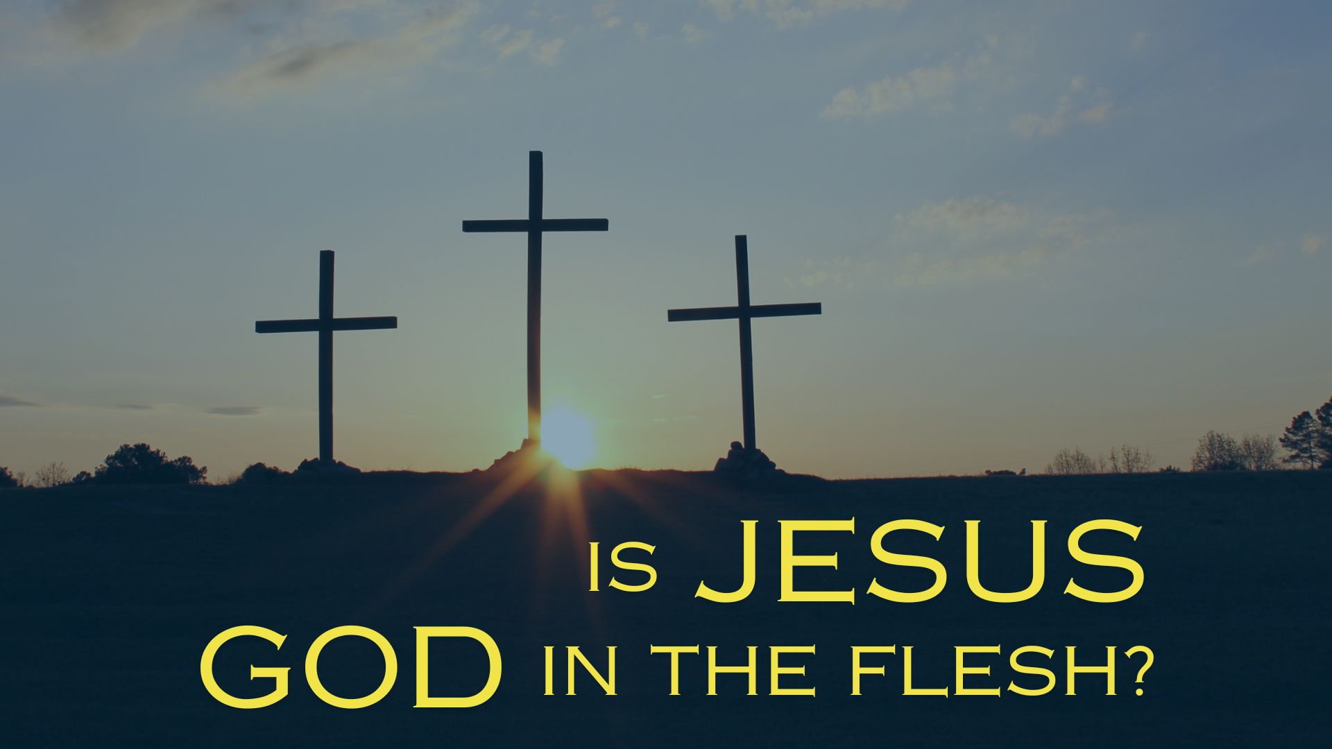 Is Jesus God in the flesh?